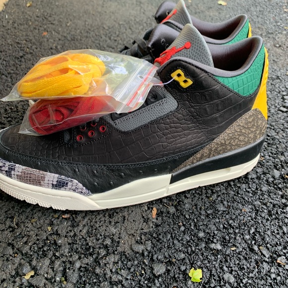 Air Jordan Retro 3 Animal Instinct 2.0 2020 Sz9&10 - Picture 3 of 7
